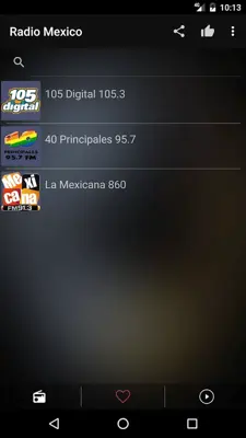 Mexican Radio Stations FM AM android App screenshot 0