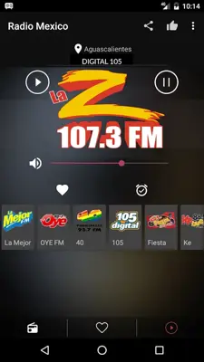 Mexican Radio Stations FM AM android App screenshot 10