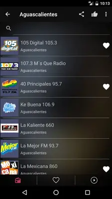 Mexican Radio Stations FM AM android App screenshot 2