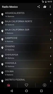 Mexican Radio Stations FM AM android App screenshot 4