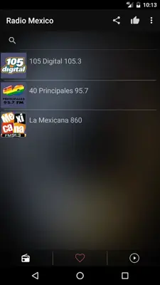 Mexican Radio Stations FM AM android App screenshot 5